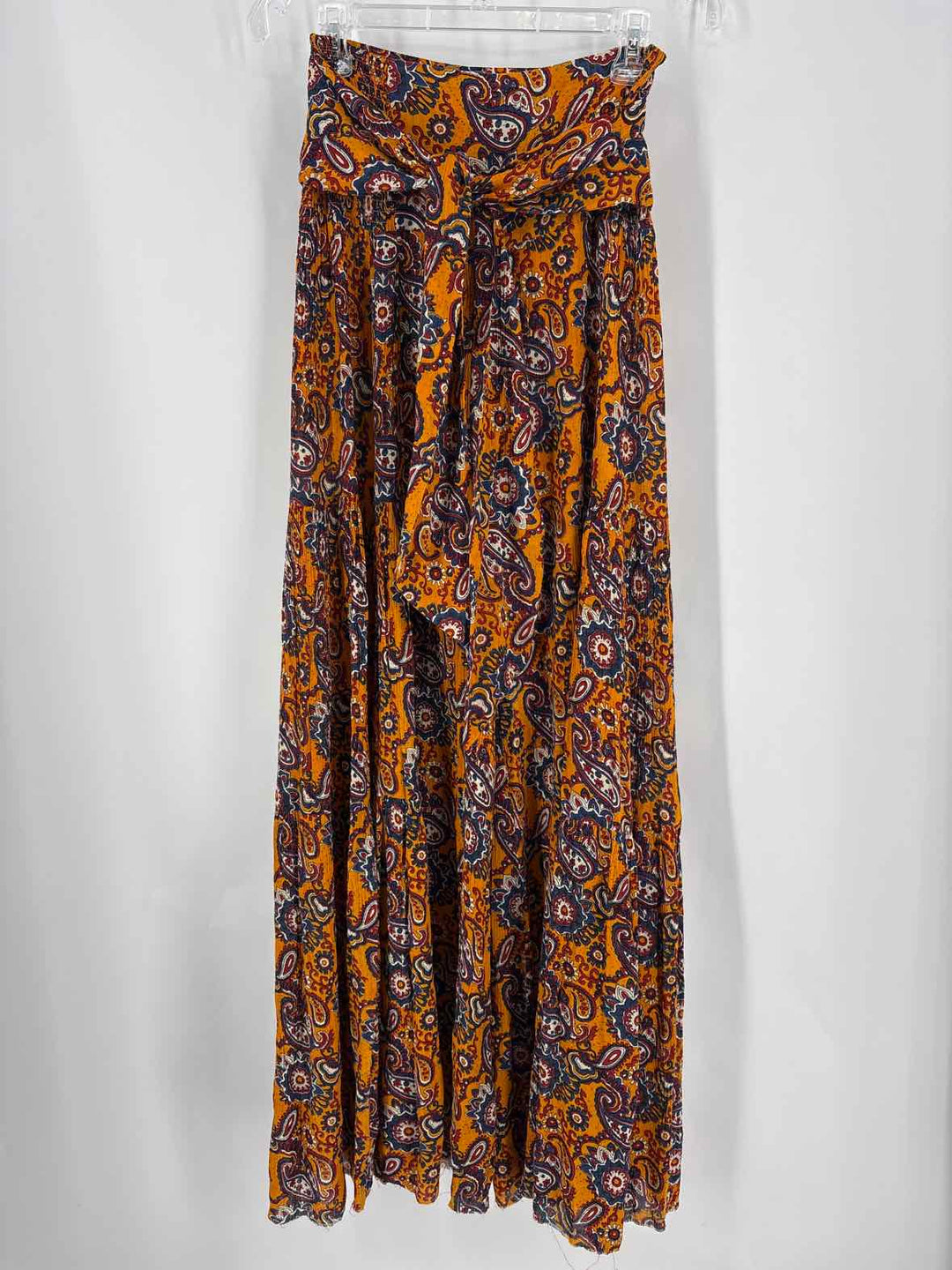Size S FREE PEOPLE ORANGE PRINT Pants