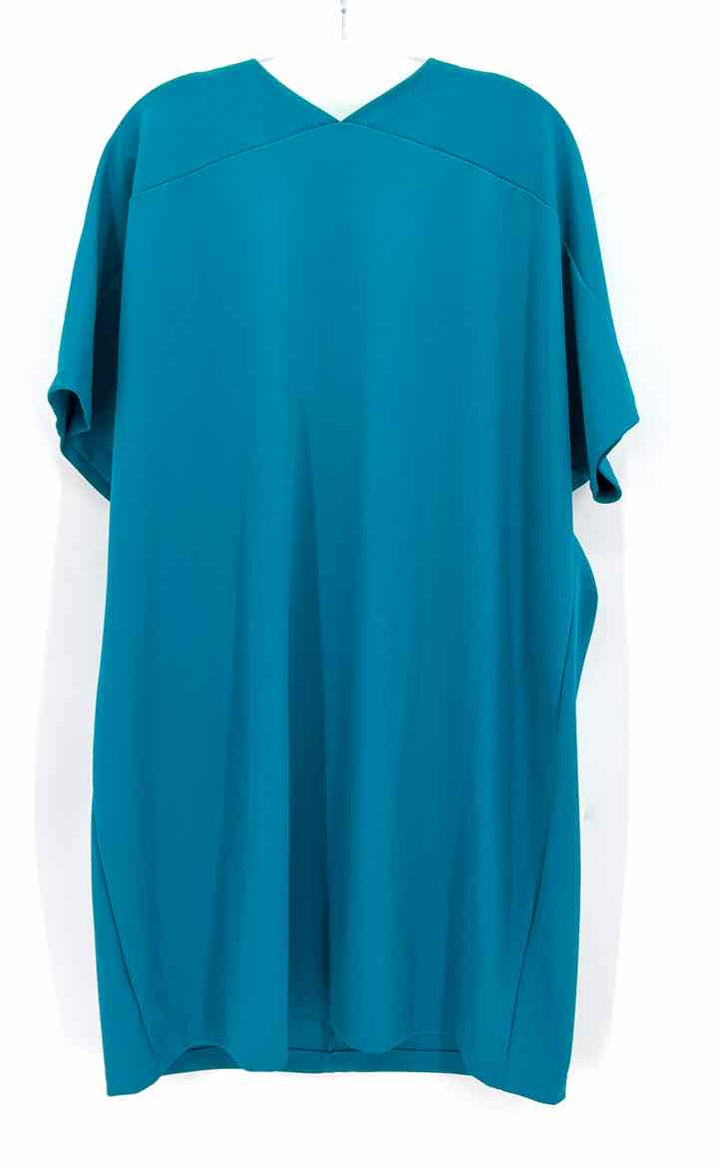 Size 1X WORTHINGTON Teal Dress