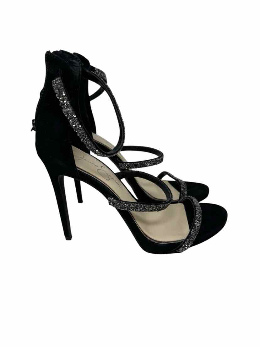 Shoe Size 9.5 Jessica Simpson Black Sandals
