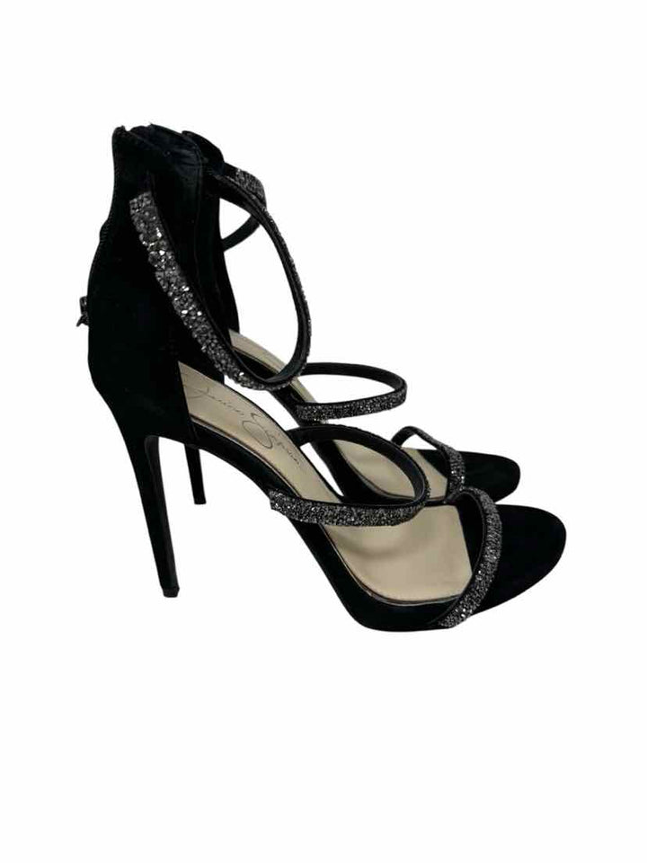 Shoe Size 9.5 Jessica Simpson Black Sandals