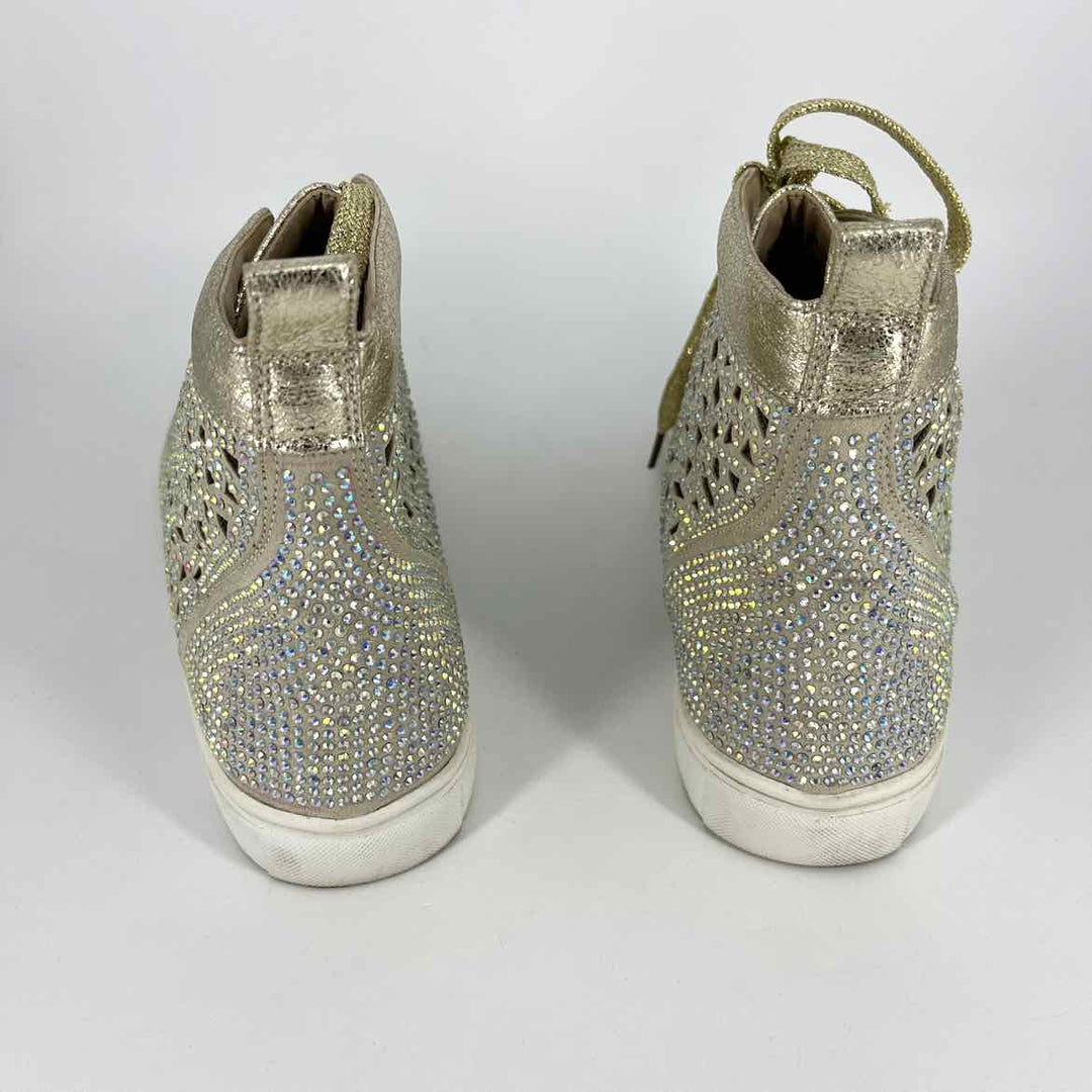 Shoe Size 39 Gold Sneakers