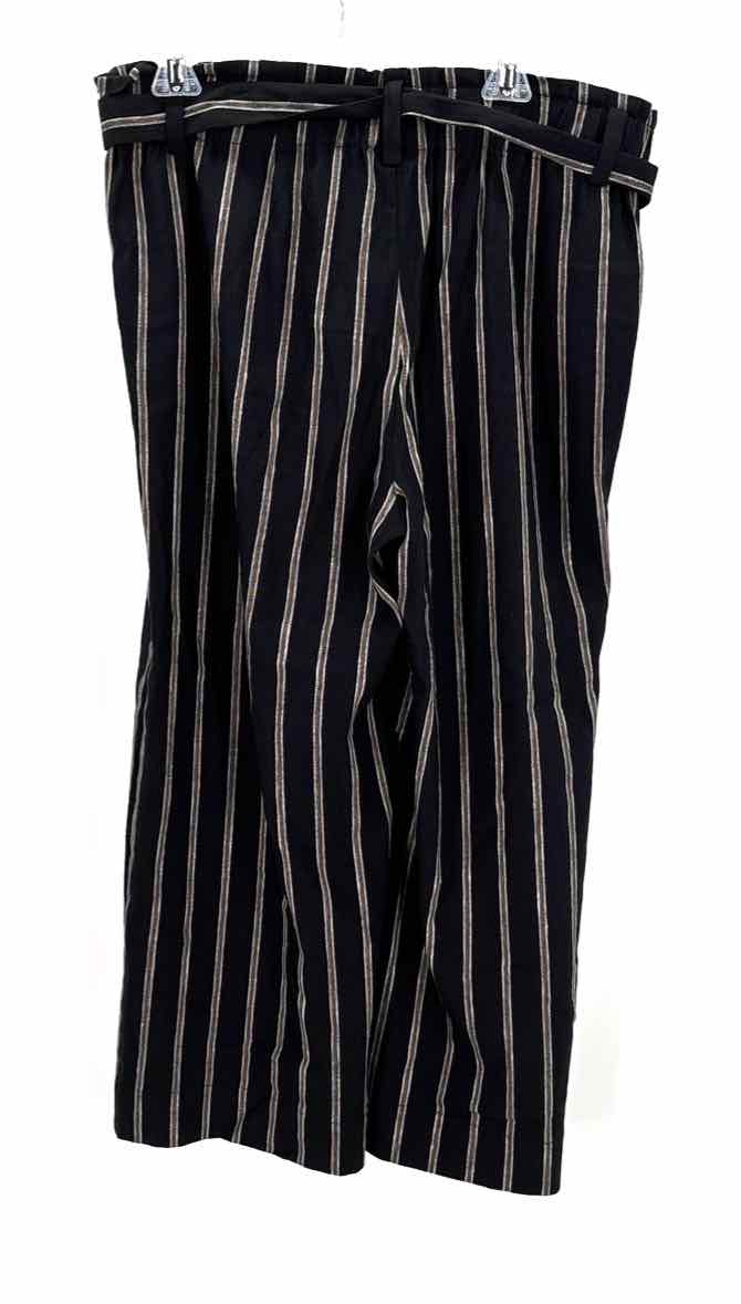 Size M J JILL Black Print Pants