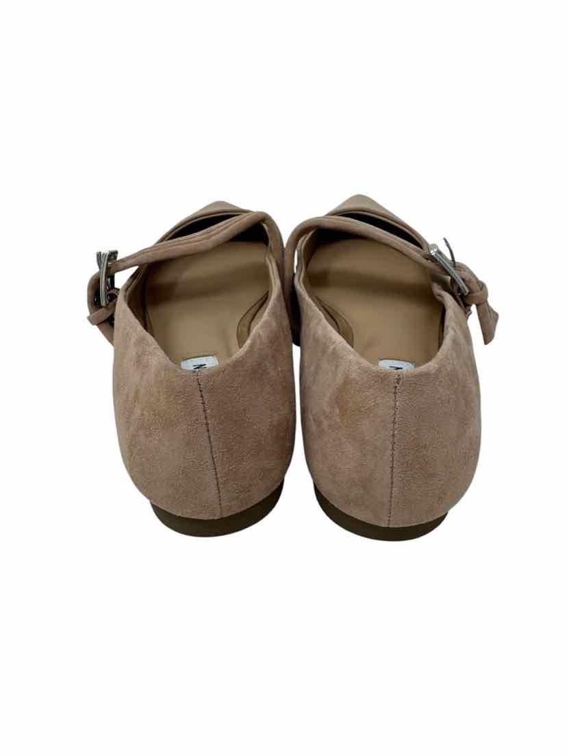 Shoe Size 9 Steve Madden Tan Suede Flats