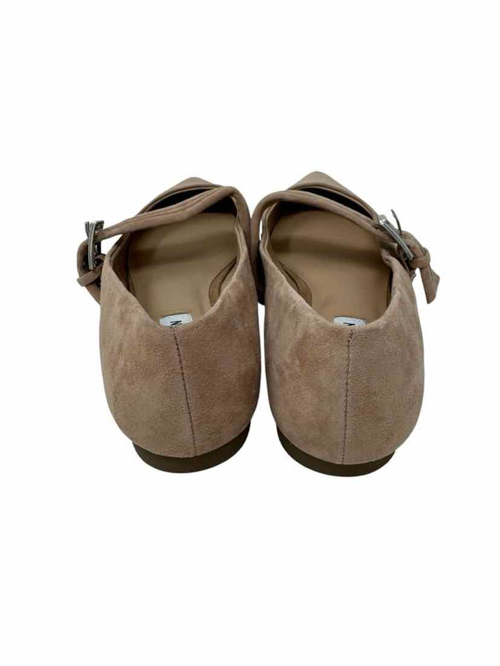 Shoe Size 9 Steve Madden Tan Suede Flats