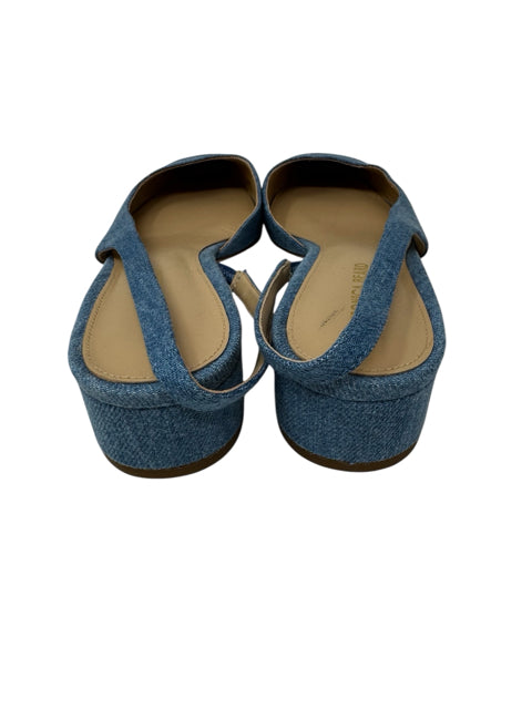 Shoe Size 7.5 VERONICA BEARD Denim Luxury - Flats