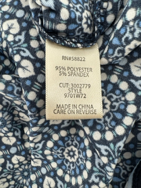 Size M MAX STUDIO Blue Shirt