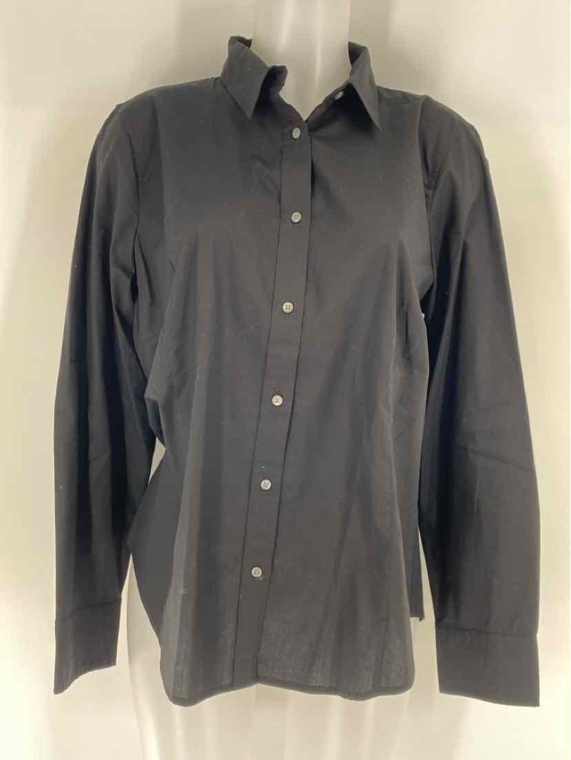 Size 16 J Crew Black Shirt
