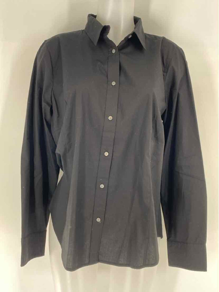 Size 16 J Crew Black Shirt
