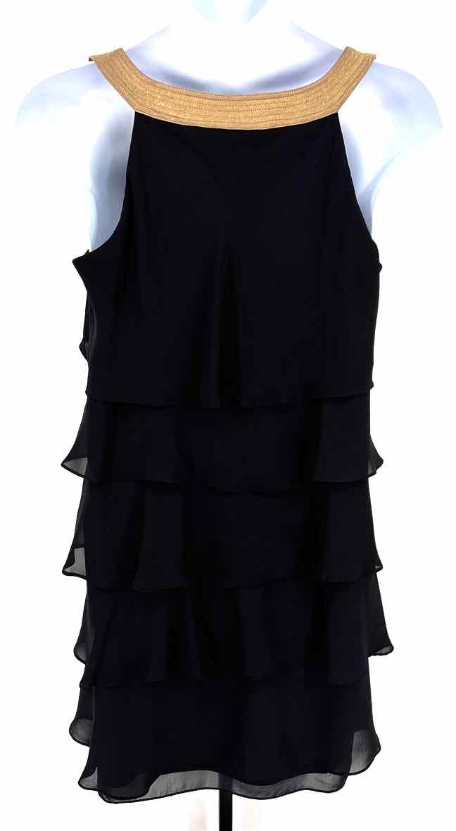 Size 18 Black Chiffon Dress