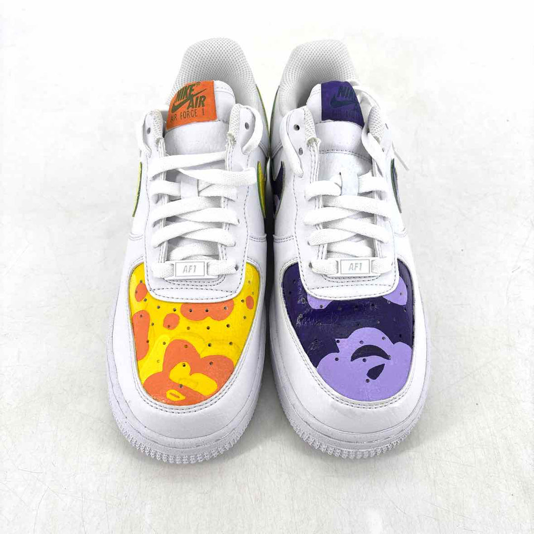 Shoe Size 8 Nike White Leather Sneakers