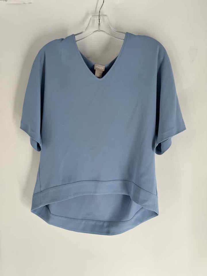 Size S Chico's Blue Shirt