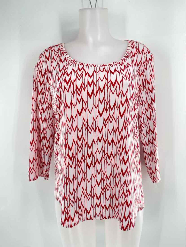 Size L Chico's White Shirt