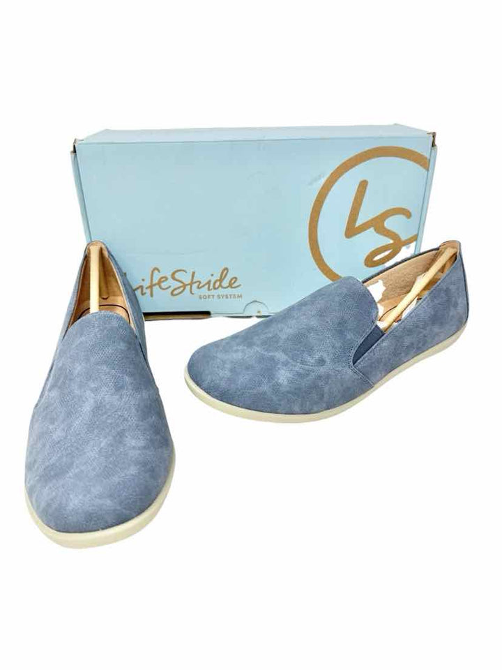 Shoe Size 9.5 LIFE STRIDE Blue Flats