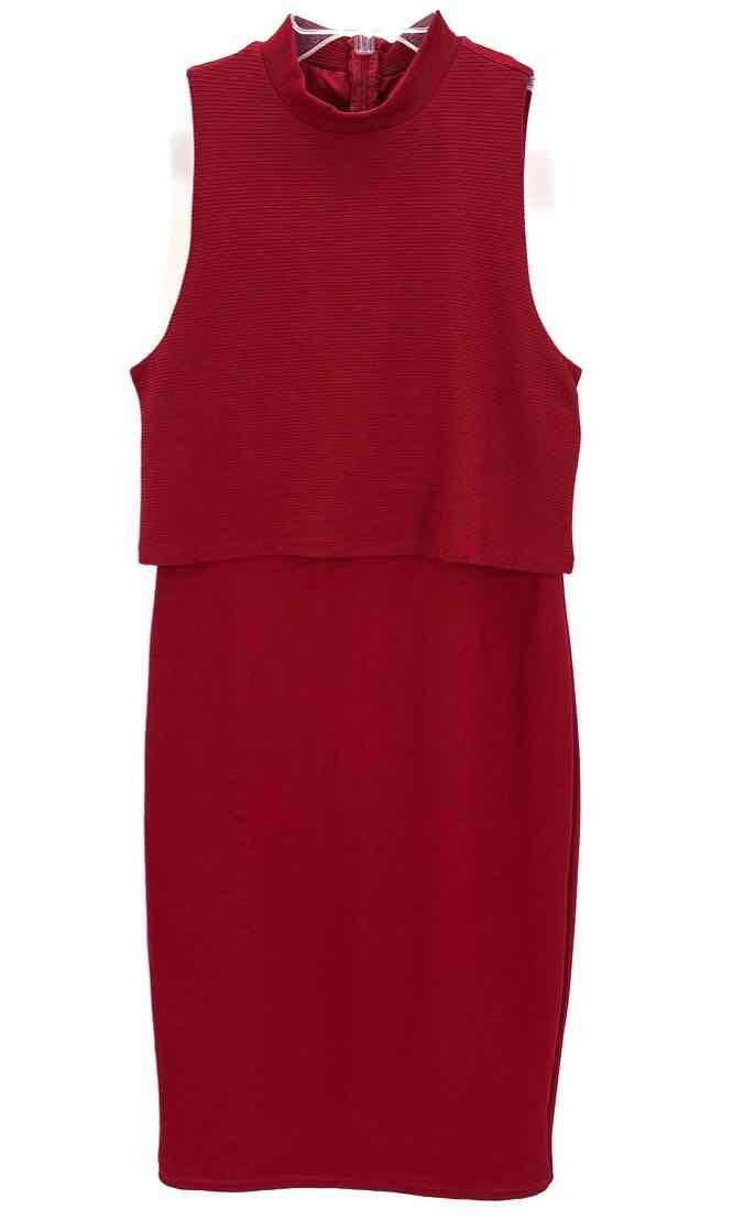 Size M Burgundy Dress
