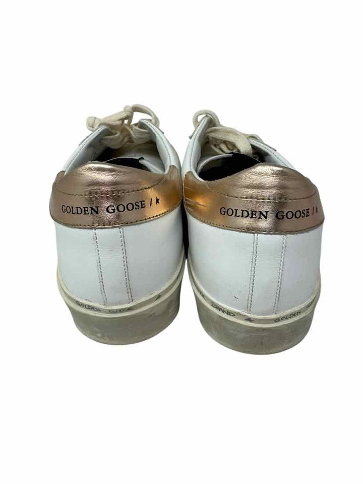 Shoe Size 40 GOLDEN GOOSE White Leather Luxury - Sneakers