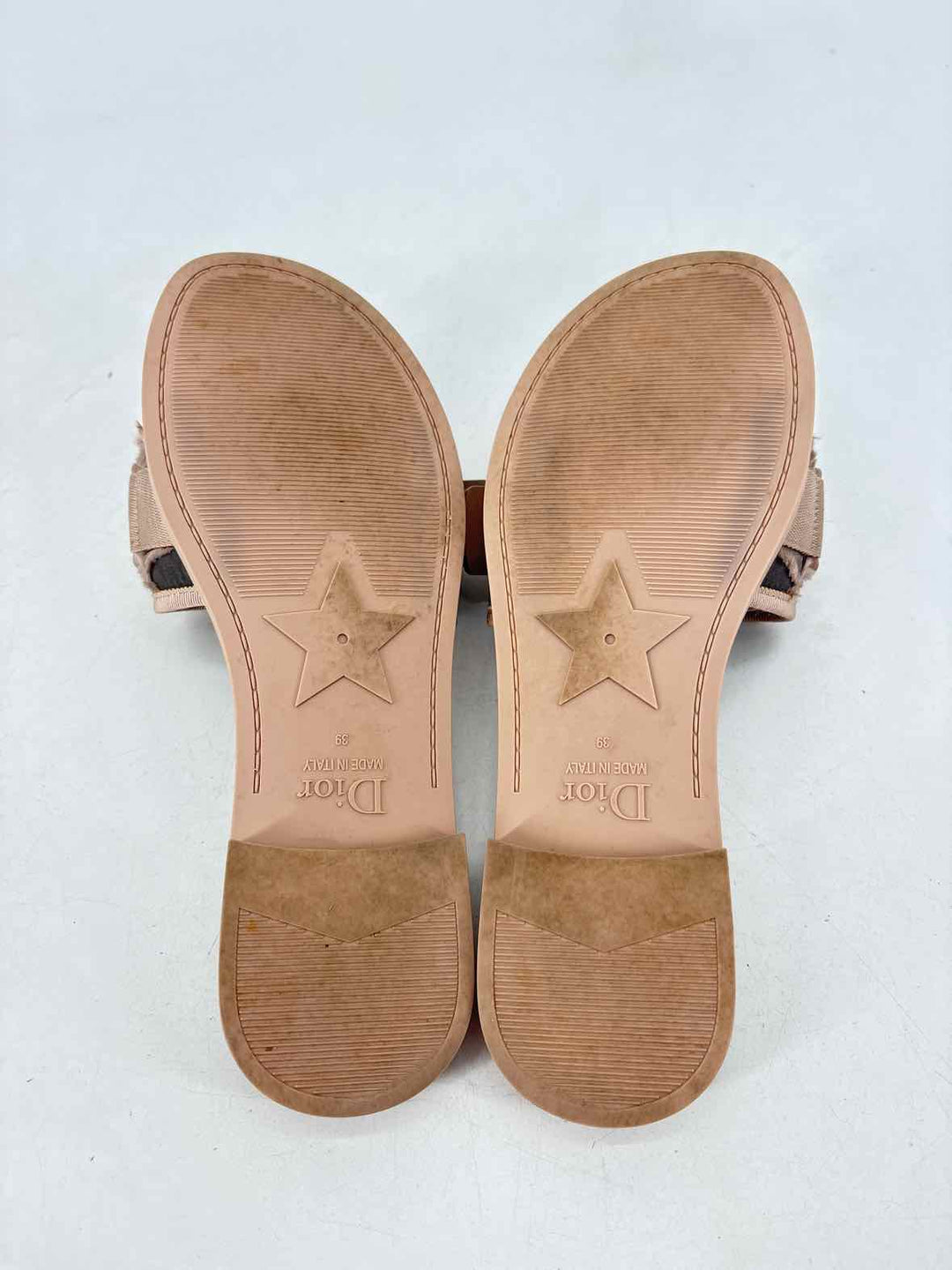 Shoe Size 39 CHRISTIAN DIOR Tan Luxury - Sandals