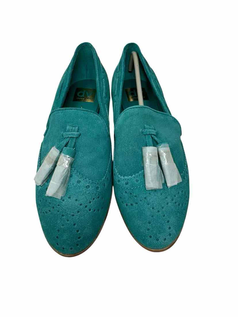 Shoe Size 8 Dolce Vita Green Suede Loafers
