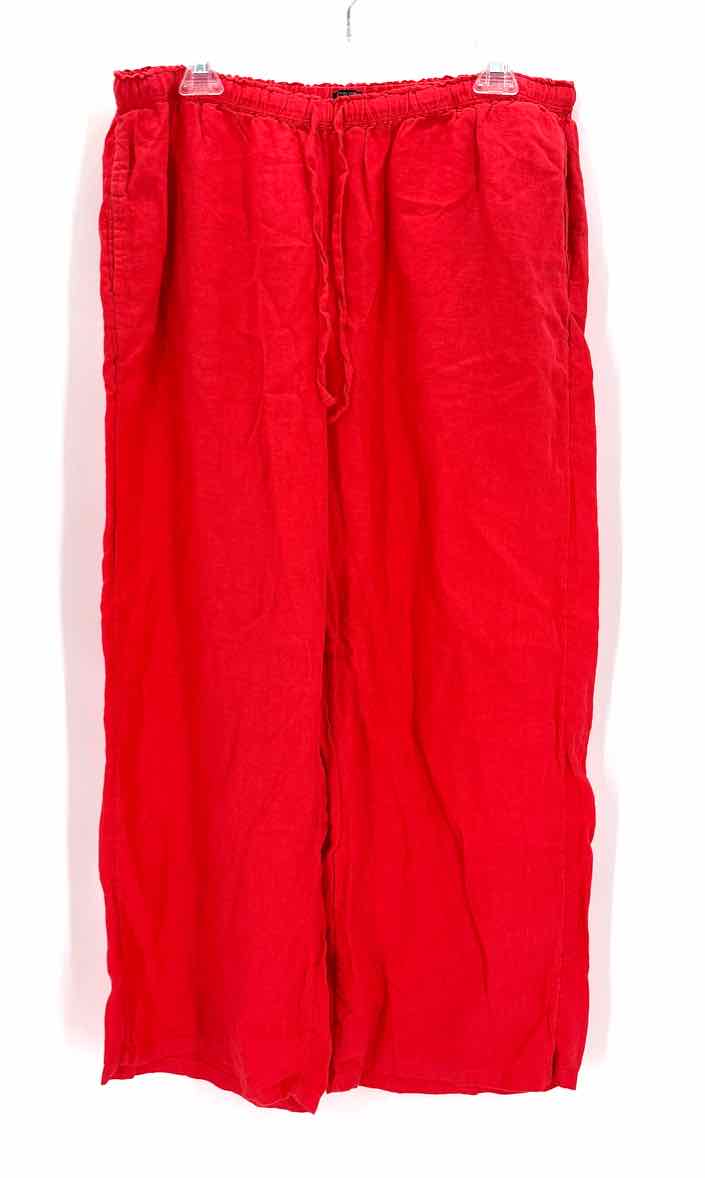 Size XL J Crew Coral Linen Pants