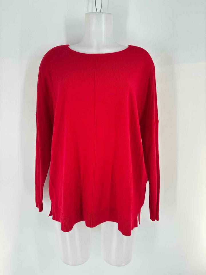 Size L Chico's Red Sweater