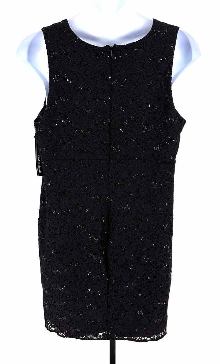 Size 22W R&M RICHARDS Black Lace Dress