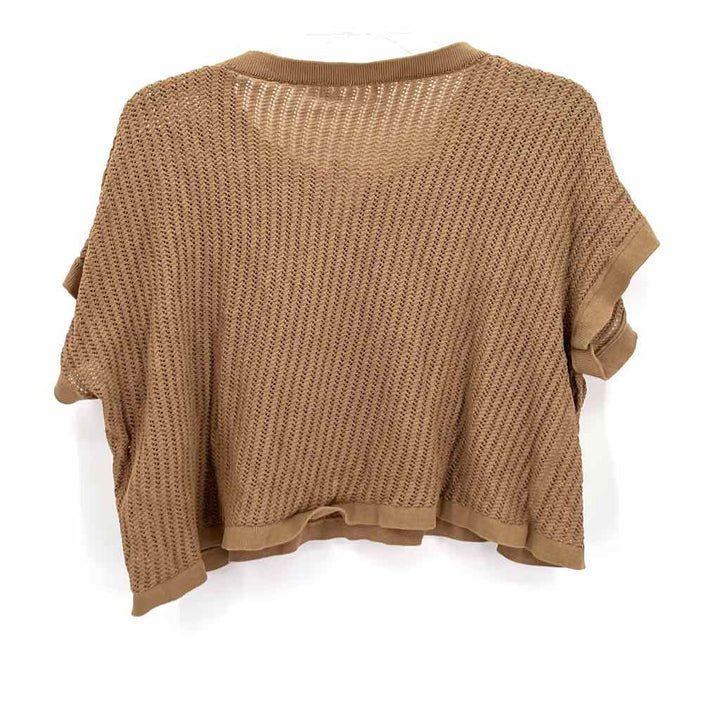 Size S MUSTARD SEED Brown Sweater