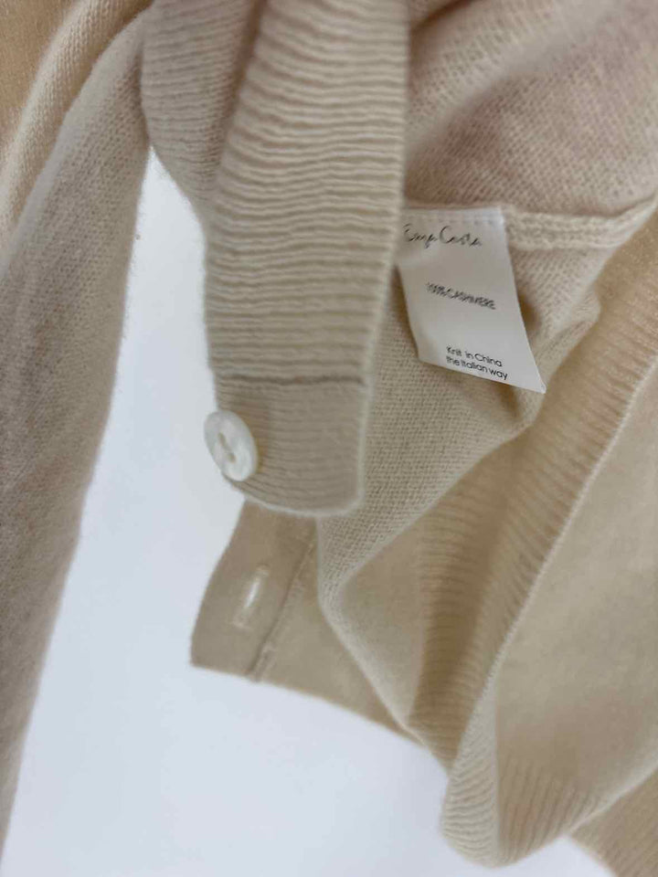 Size XS Cream Sweater