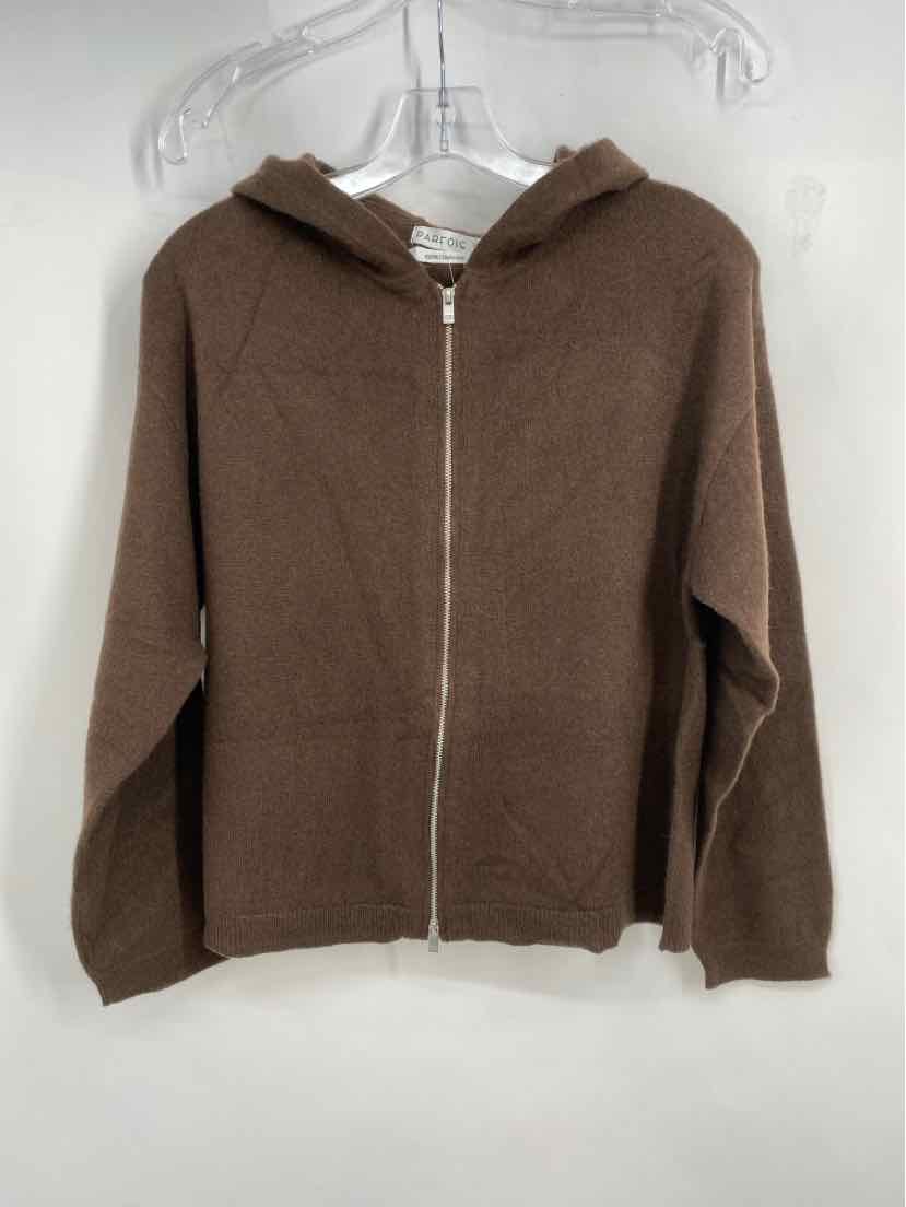 Size XS Brown Cashmere Cardigan