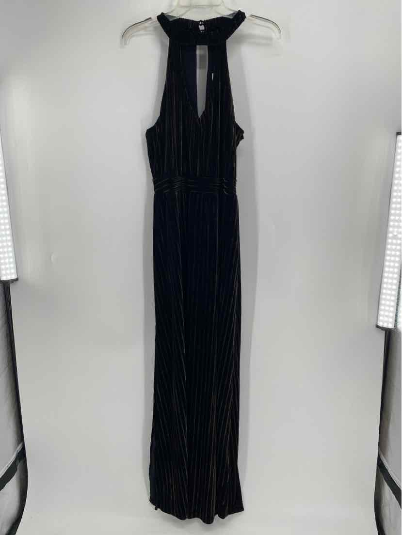 Size M Brown Velour Dress