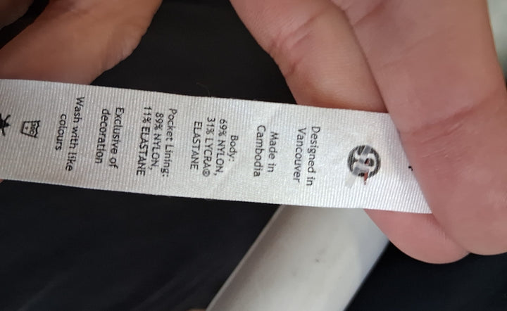 Size 4 Lululemon Black Pants