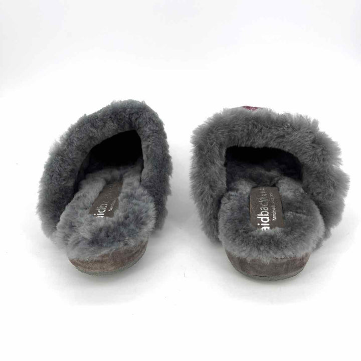 Shoe Size 37 Pink Beaded Slippers