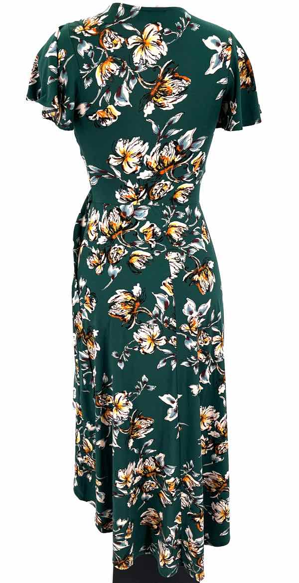 Size S Green Print Dress