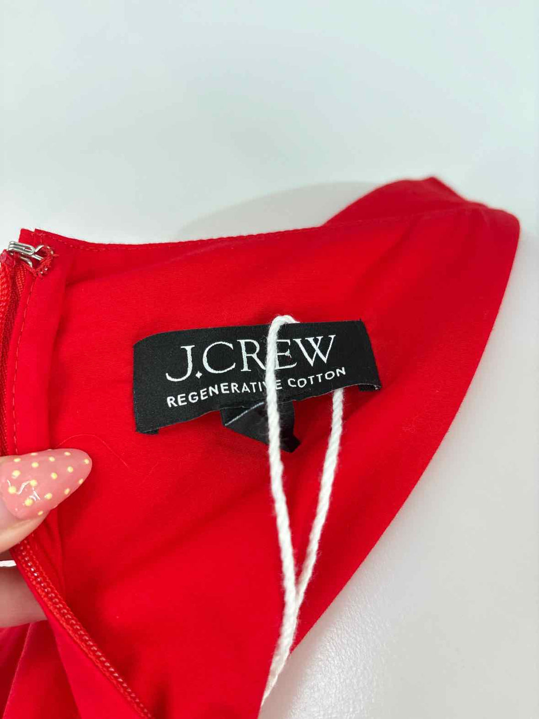 Size S J Crew Red Dress