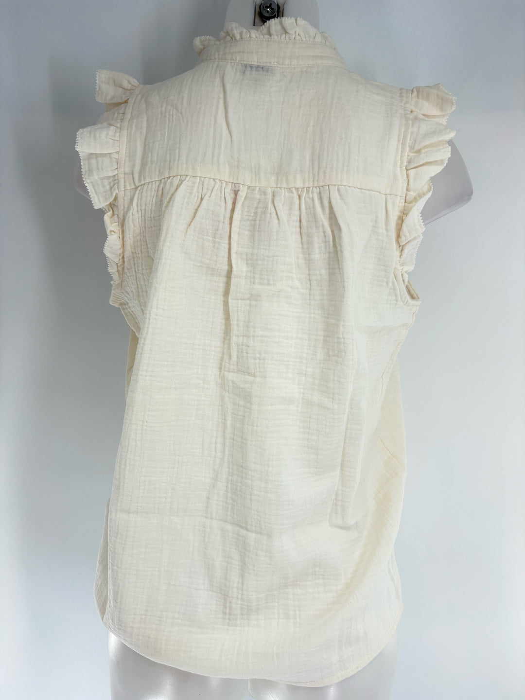 Size XS J Crew Cream Shirt