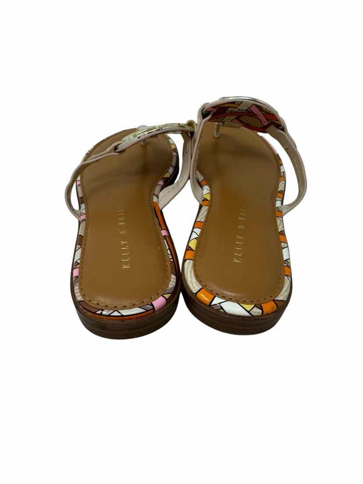 Shoe Size 8 KELLY & KATIE Multi-Color Sandals