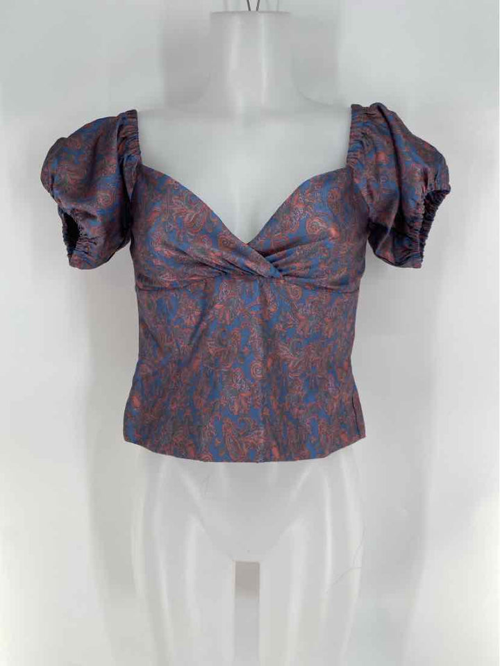Size M MAJORELLE Multi-Color Shirt
