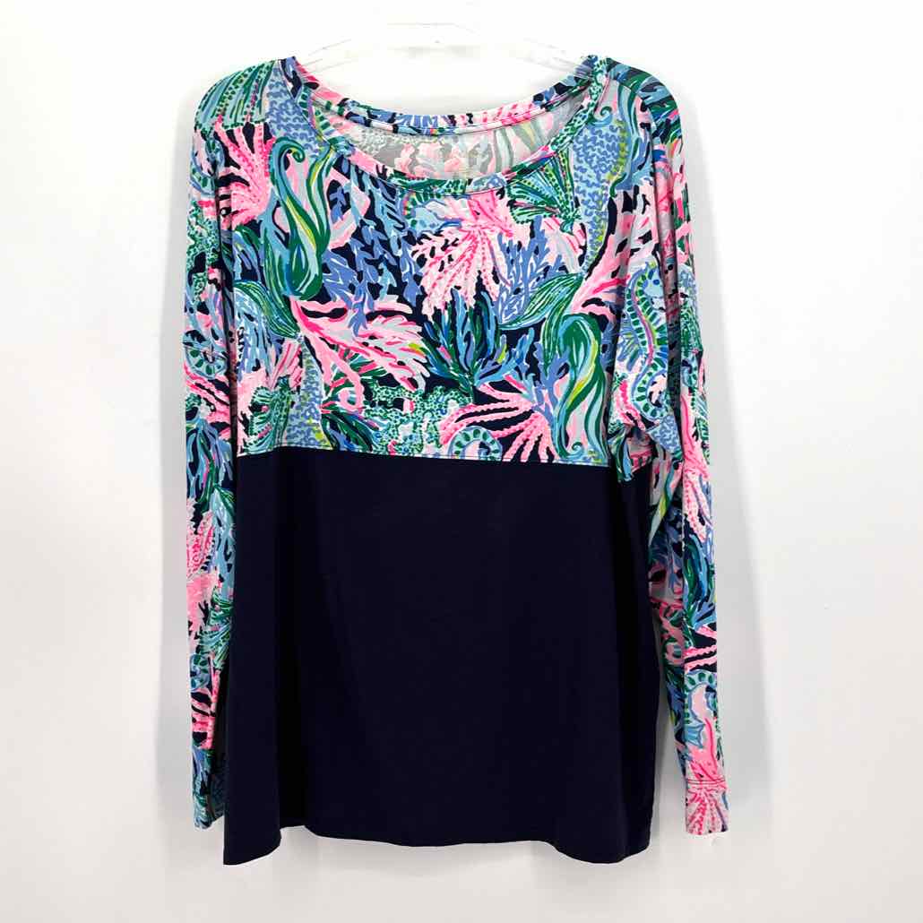 Size XL Lilly Pulitzer Teal Shirt