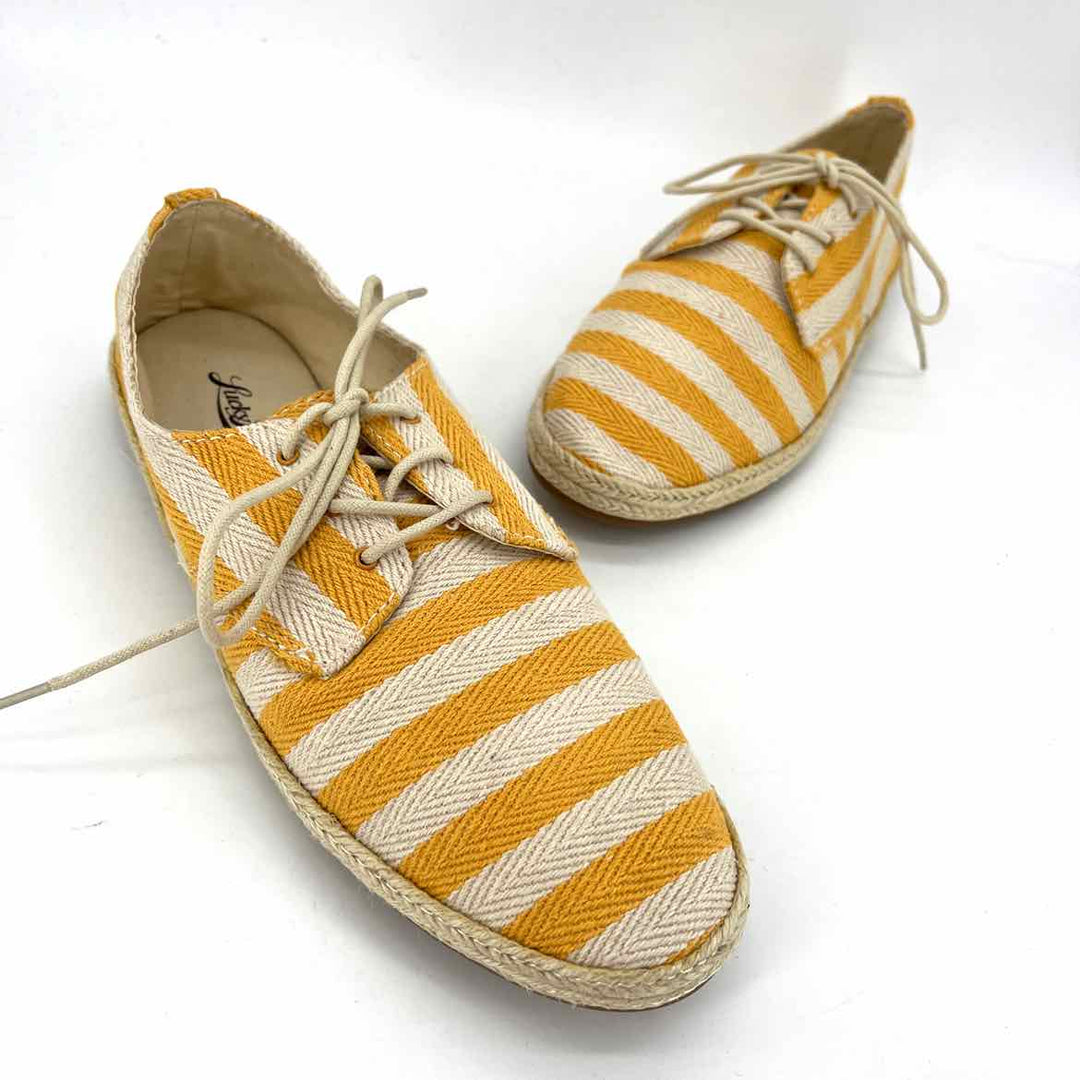 Shoe Size 11 LUCKY Multi-Color Flats