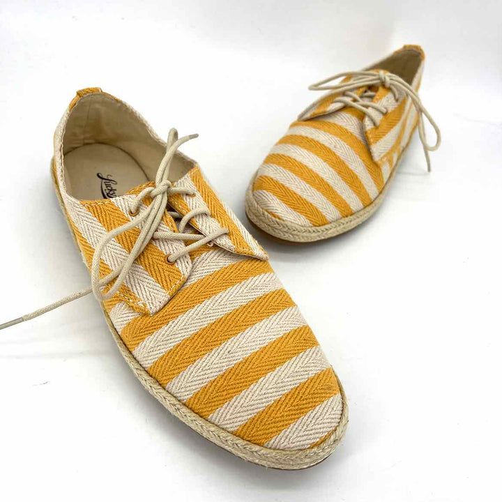 Shoe Size 11 LUCKY Multi-Color Flats