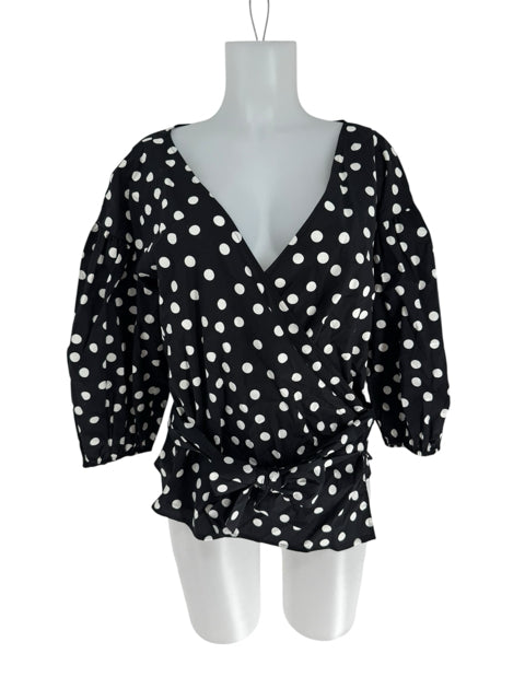 Size M White House Black Market Black Shirt