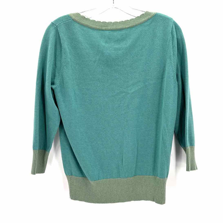 Size M Turquoise Cardigan