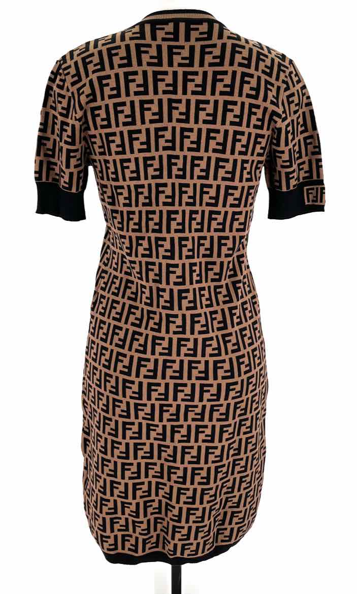 Size 40 Fendi Multi-Color Knit Luxury - Dress