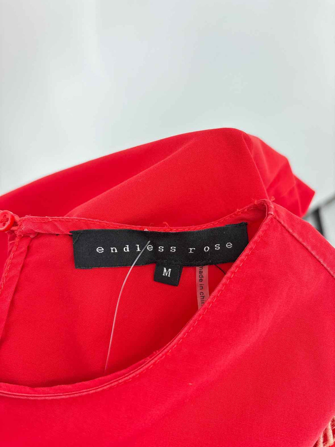 Size M ENDLESS ROSE Red Shirt