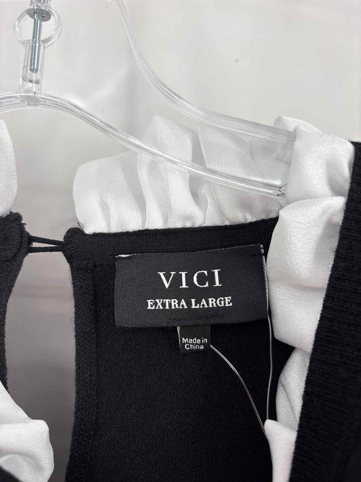 Size XL VICI Black Sweater
