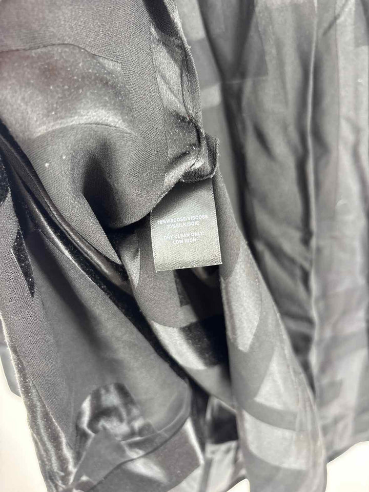Size XL LAFAYETTE Black Velour Shirt