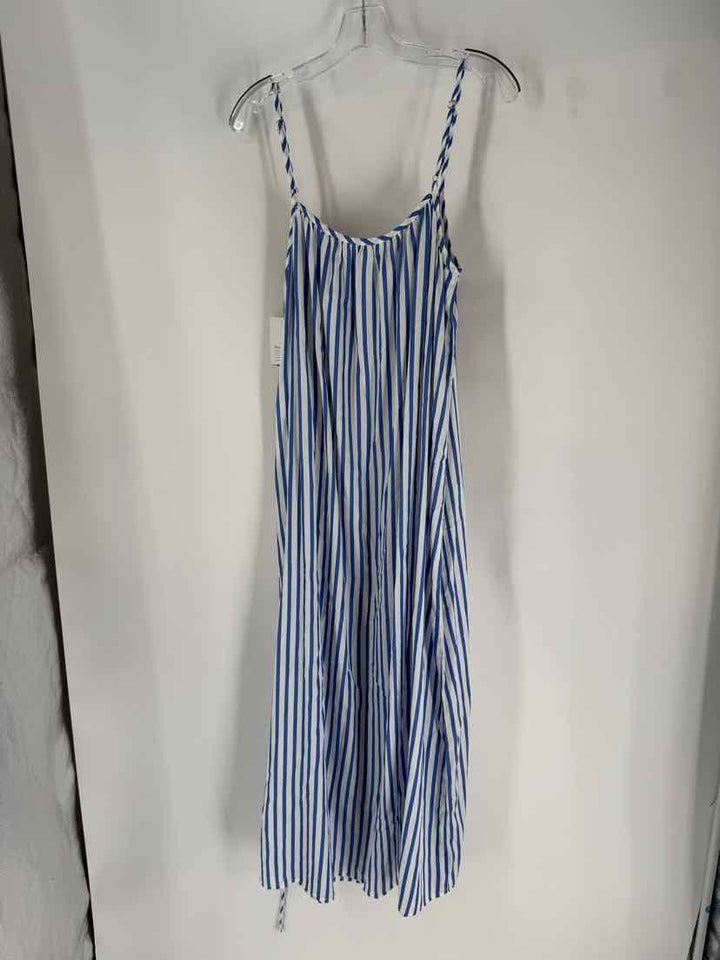 Size M Blue Print Dress