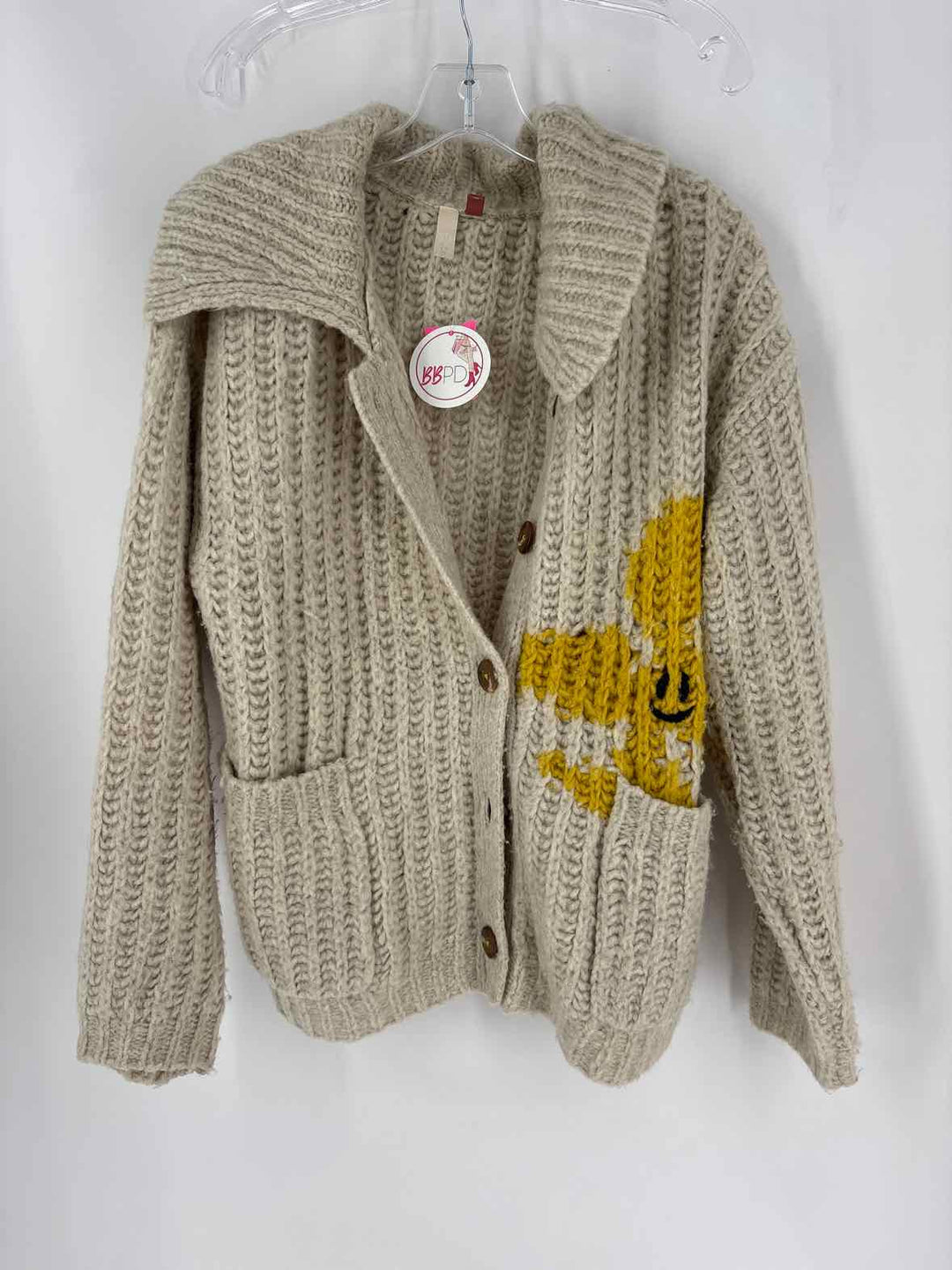 Size L Tan Sweater