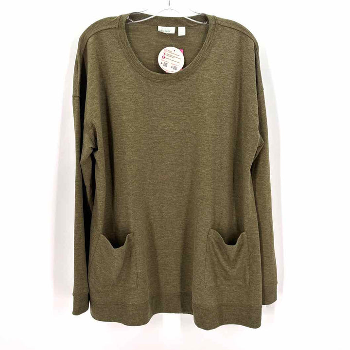 Size L LOGO Brown Knit Shirt