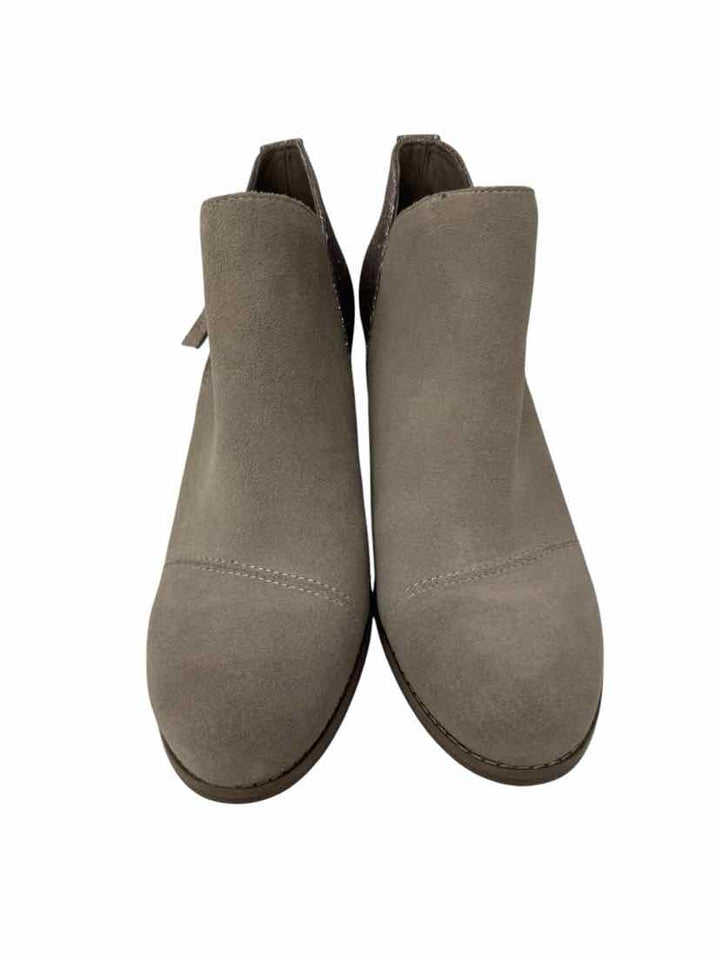 Shoe Size 9.5 Toms Brown Suede Boots