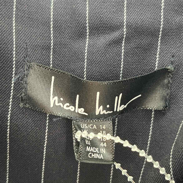 Size 14 NICOLE MILLER Navy Pants