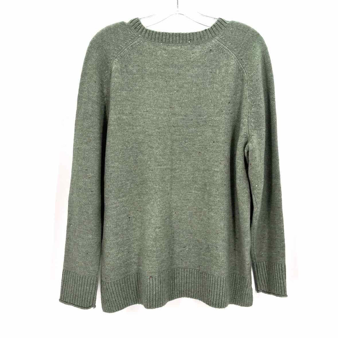 Size L LOFT Sage Knit Sweater